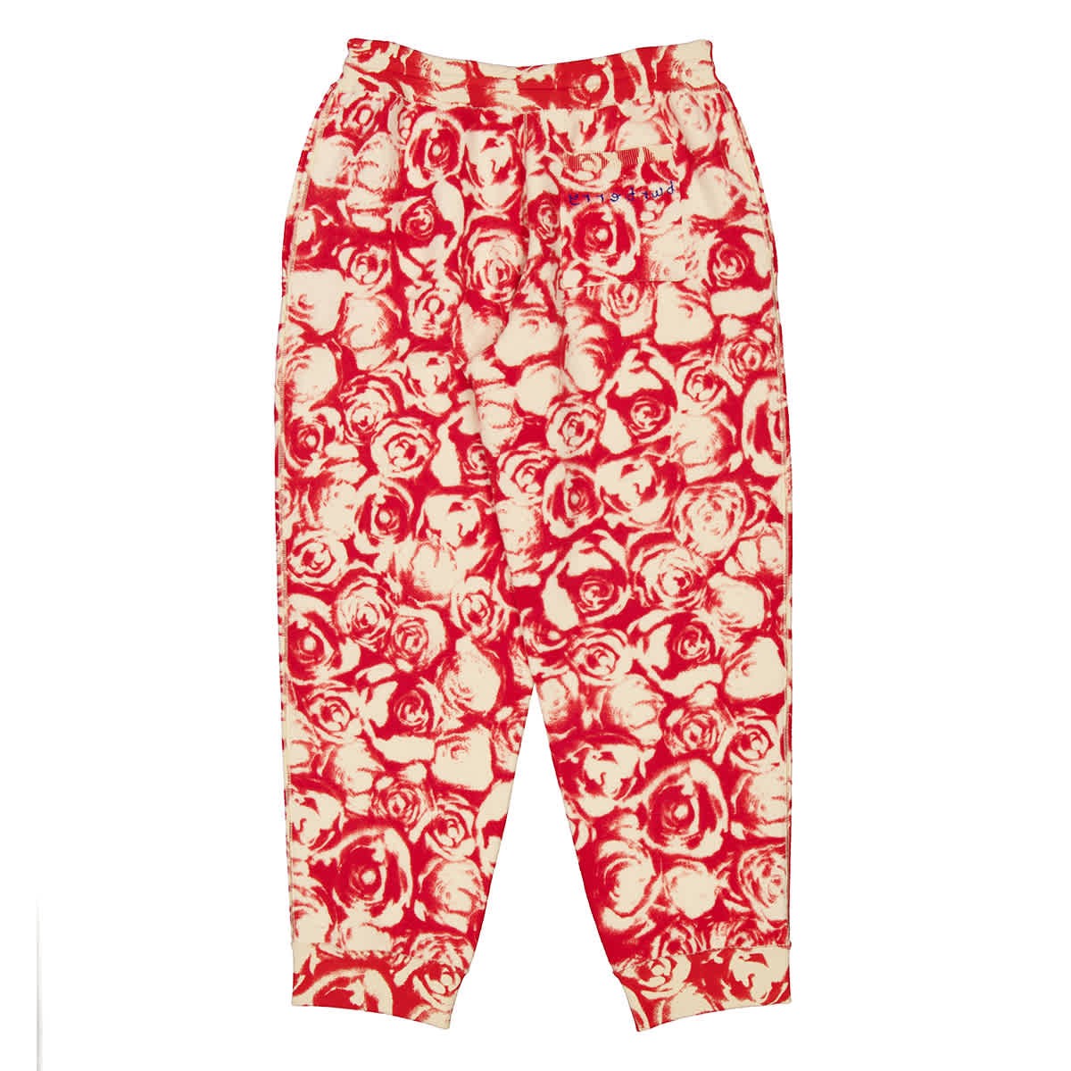 Burberry All Over Rose Print Wool Jogging Pants | eBay