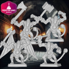 FIMIR Varianten Figuren Minis Resin für Tabletops HeroQuest D&D Gloomhaven