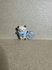 Vintage Dollhouse, Miniature, Teddy Bear Hand Sewn Adorable 