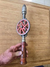 Vintage Miller Falls no.2 Hand Drill- Crank Drill * Missing Handle*