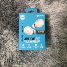 JLab Audio Jbuds Air True Wireless White In-Ear Headsets