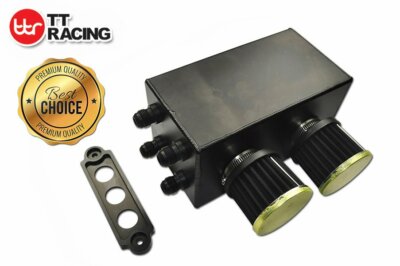 VR Racing Oil Catch Can Breather Tank untuk Honda Civic Integra EK EG