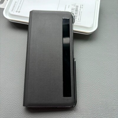 Original HONOR Magic V3 Smart View Flip Schutzhüllen Case Luxury PU Leather Skin