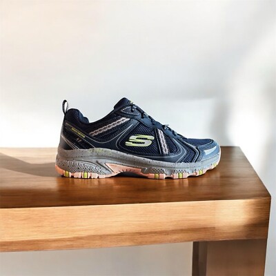 Skechers Hillcrest Vast Adventure Women s Trail Sneakers Navy Grey Size 5.5 NIB