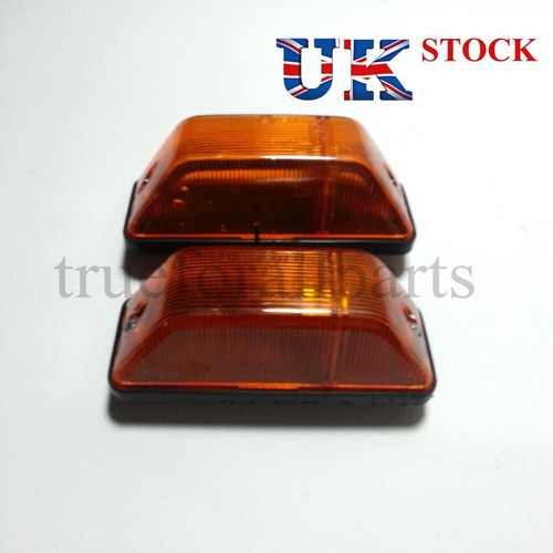 2x Amber Side Indicator Marker Lights E9 marked for MERCEDES SPRINTER / 403 Bus - Picture 2 of 3