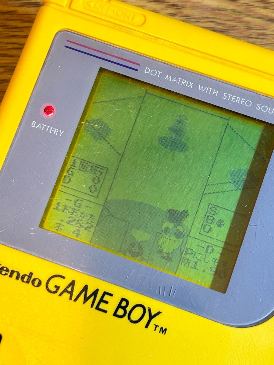任天堂 - 初代　Nintendo ゲームボーイ　イエロー　DMG−01 Nintendo Game Boy Original Console Yellow DMG-01 Japan