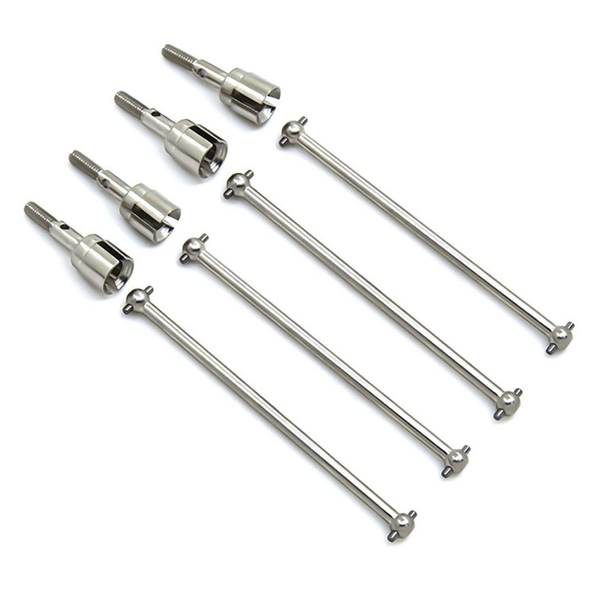 CROBOLL R11145 S2 Alloy Steel Rear Wheel Shaft For 1:10 RC Car - 2PCS Spare Parts