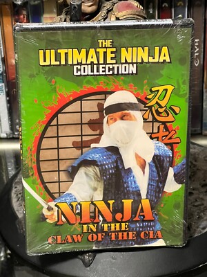 Ninja in the Claw of the C.I.A. (DVD) John Liu, Casanova Wong, Raquel Evans, NEW