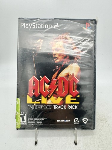 Rock Band Track Pack AC/DC LIVE (PS2, Playstation 2) Brand New/Sealed (damaged) - Picture 1 of 5