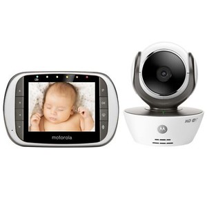 Motorola MBP853CONNECT Dual Mode Baby Monitor with 3.5-Inch LCD Parent Monitor