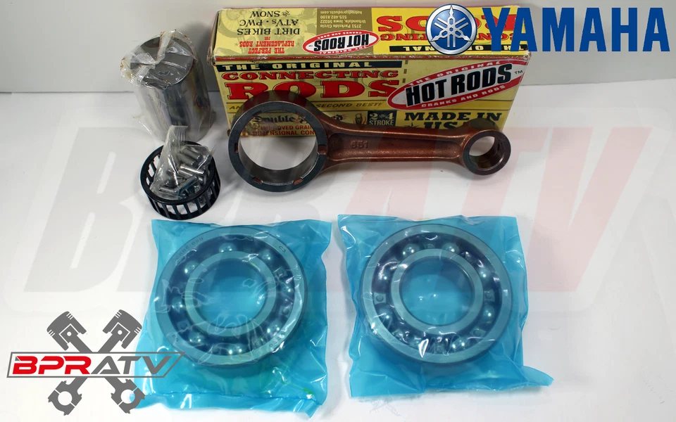 Yamaha Viking 700 Hot Rods Connecting Rod Kit Hotrods Bearings Crank Rebuild Kit - Imagem 3 de 4