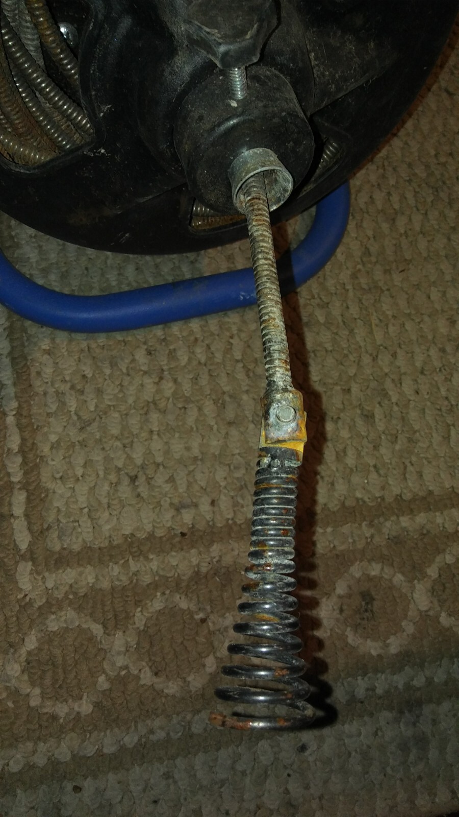 Drill Powered Auger/Snake/drain cleaner with foot pedal eBay