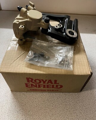 Original Royal Enfield Bremssattel hinten eloxiert Himalaya 2017 - 2023 - KAB00307/A