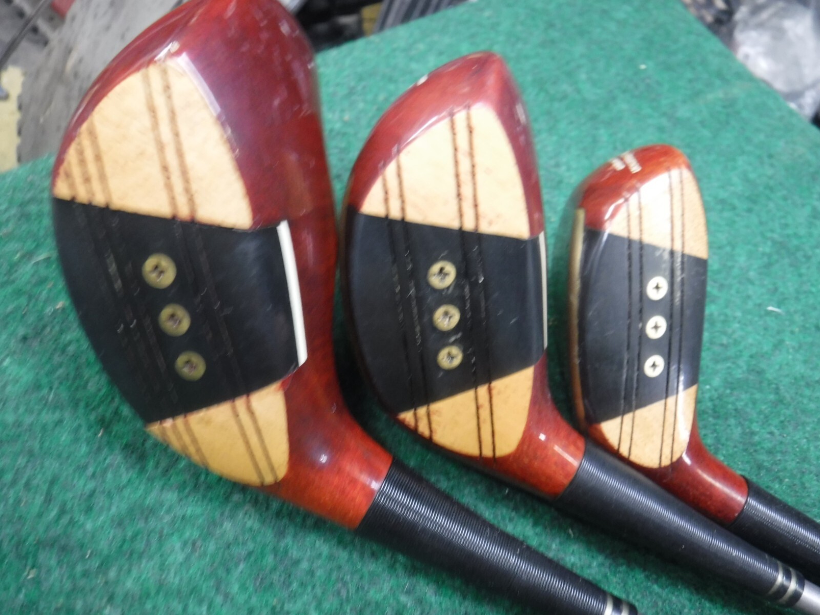 NM Powerbilt Pro Sonic persimmon wood set 1,,3,5 eBay