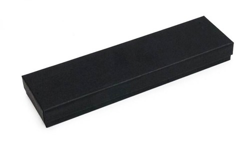 Lotes de 25-50-100 cajas de joyería llenas de algodón negro mate - Imagen 9 de 10
