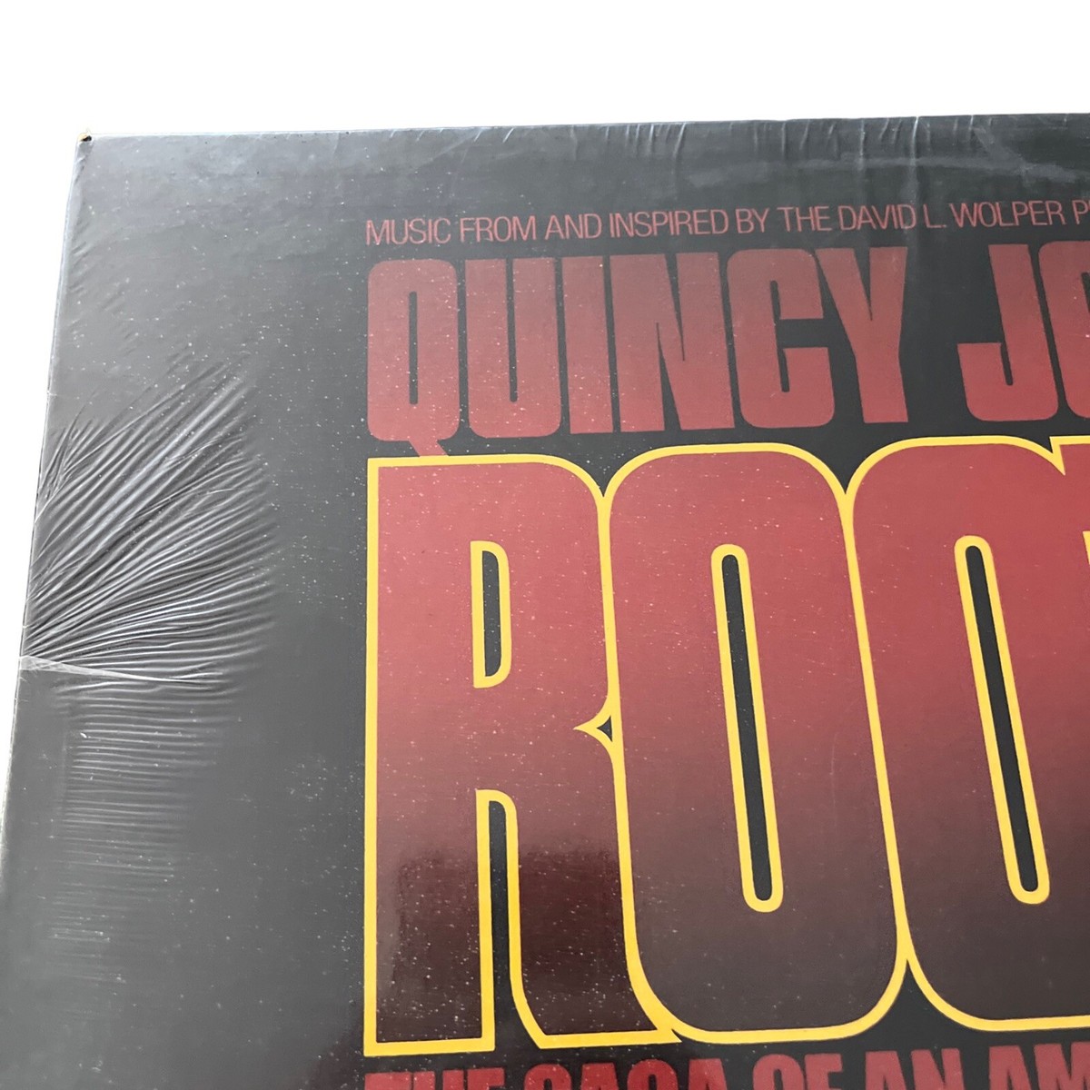 1977 ROOTS Soundtrack LP VINYL 33 W/POSTER ALBUM Quincy Jones SP