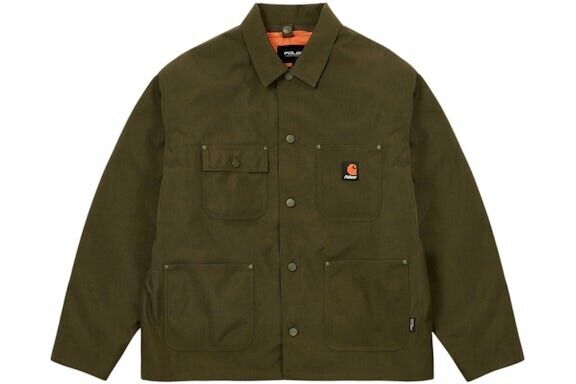 PALACE x Carhartt WIP Chore Coat Blackk Plant 2colors S-2XL PALACE x Carhartt WIP Chore Coat Blackk Plant 2colors S-2XL