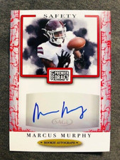 2021 Sage Premier Draft #A196 Marcus Murphy Rookie RC Auto Autograph Red Mint