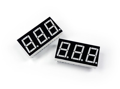 2x BLUE 3-Digit LED Displays Mod for Roland MC-505 (electronic components)