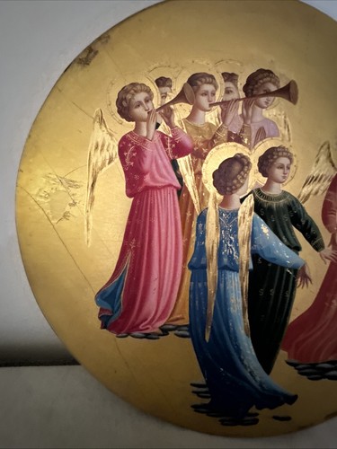 Artwork Galleria D'Arte C. & A. Schwicker Italy Choir of Angels Fra Angelico - Picture 2 of 15