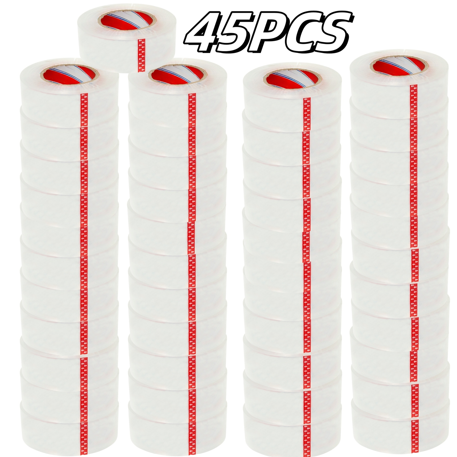 Heavy Duty 2.36 Inch Transparent Packaging Tape 90 Yards for Box Sealing