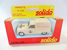 SOLIDO 1330 'RENAULT 4L VAN, CELLIER DES DAUPINS WINE'. VINTAGE. 1:43. MIB/BOXED