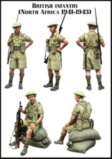 1/35 Scale Die Cast Resin Figure Model Assembly Kit Duo DIY Kit Unpainted