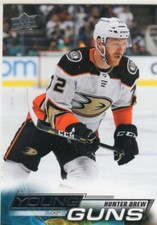 Hunter Drew 2022-23 Upper Deck Series 2 Young Guns  YG RC Card# 476
