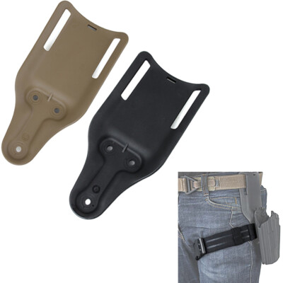 Tactical Airsoft Belt Holster Drop Adapter Short Version Clip Mount With Screws