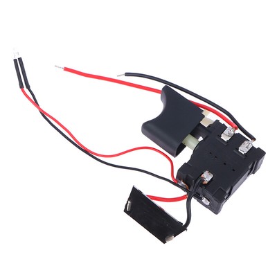 Dustproof Speed Control Push Button Trigger Switch DC Cordless Drill Switch