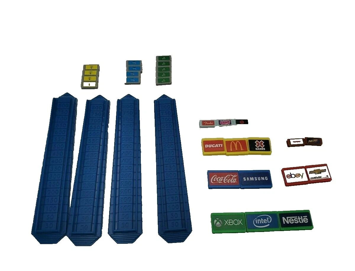 Juego de mesa de plástico Hasbro piezas y piezas