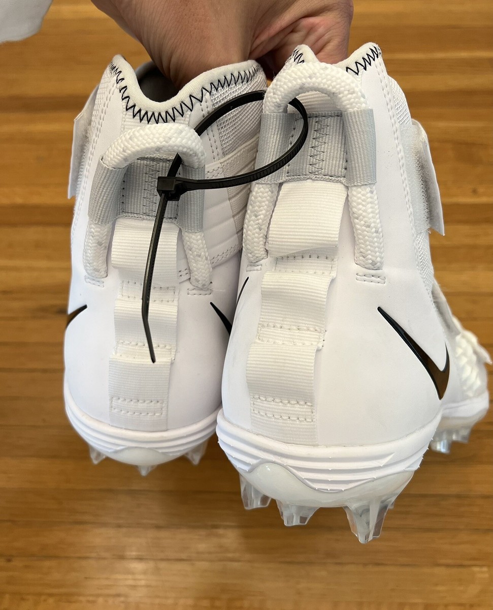 Nike Force Savage Elite 2 Mens Football Cleats Size 15 White Black AH3999-100 Nike Force Savage Elite 2 TD Football Cleats AH3999-100 Size  main image 2