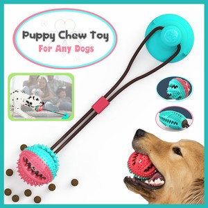 floor suction dog toy