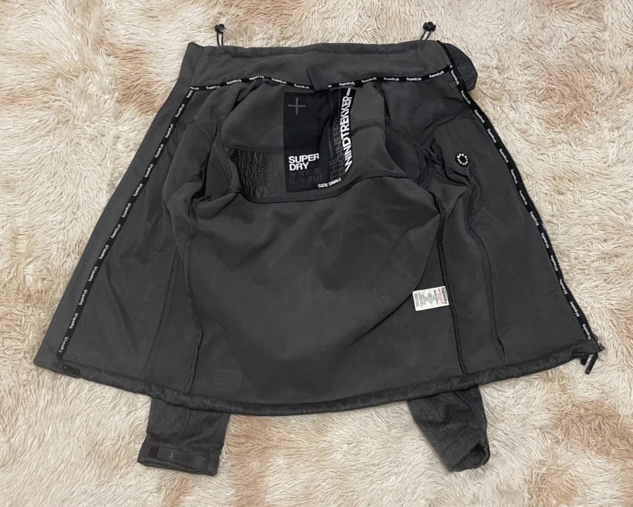 Superdry Engineered Windtrekker Jacket Size S - image 2