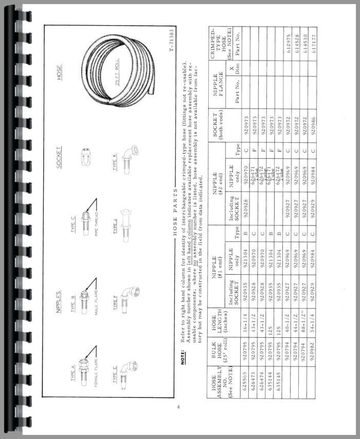 Allis Chalmers HD16 Crawler Parts Manual Replacement Guide