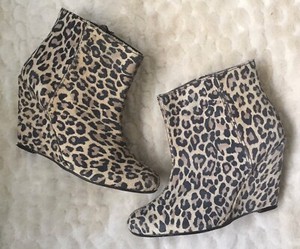 leopard print ankle boots river island