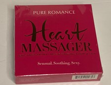 Pure romance Reusesble heart massager, heat pack, new sealed