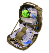 Lightning X Products Premium Nylon MOLLE Pouch Emergency Kit J, Ideal for Tactic