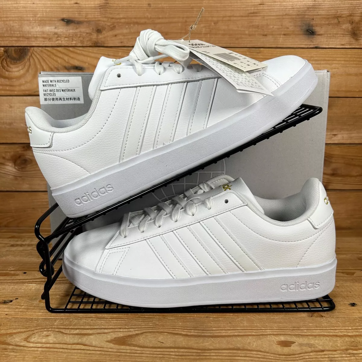 Womens white store trainers adidas