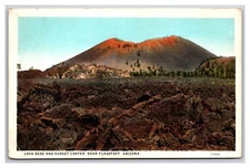 Sunset Crater Lava Beds Flagstaff Arizona AZ UNP WB Postcard U29