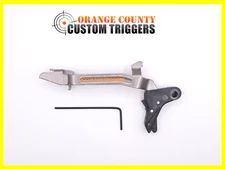 Glock GEN 1/2/3 17 19 22 23 24 26 27 31 32 33 34 35 Flat Shoe (Fully Adjustable)