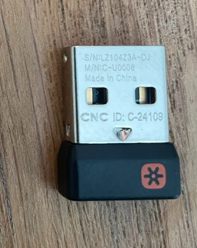 LOGITECH logi Unifying USB receiver/dongle for wireless mouse/keyboard - Photo 2/6