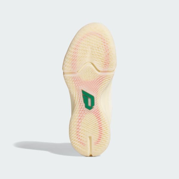 adidas Dame 9 Christmas Warm Vanilla Lucid Red Sandstone adidas Dame 9 Christmas Warm Vanilla Lucid Red Sandstone