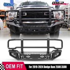 2019-2024 Front Bumper For Ram 2500 3500 Blac...