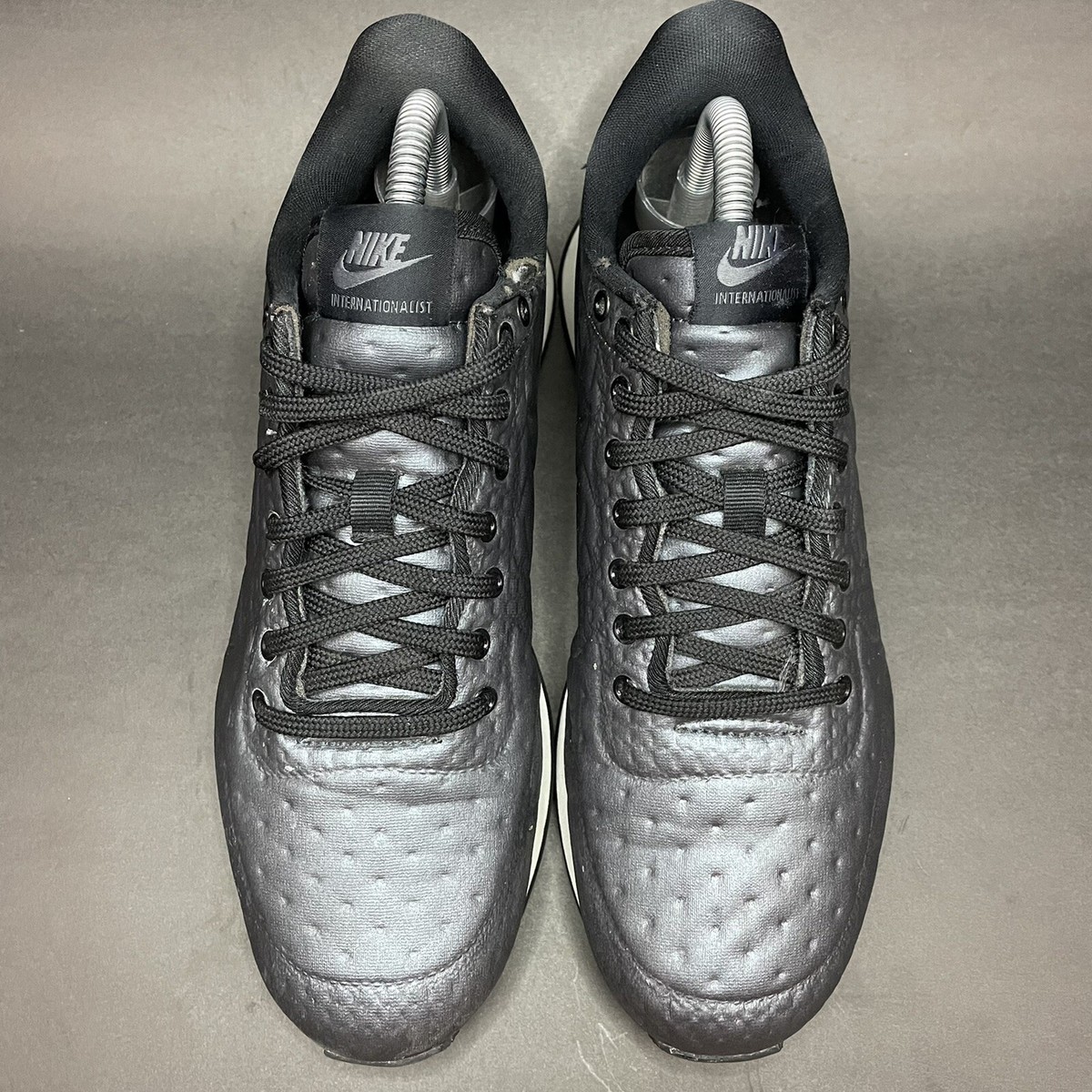 NIKE Internationalist Jacquard 859544-002 Hematite Black Grey 
