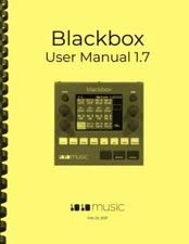 1010 Music Blackbox Sampling Workstation 1.7 OWNER'S USER MANUAL