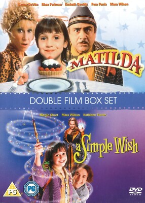 Matilda (1996) / A Einfach Wish (1997) 2 Film DVD Box Set,Mara Wilson [Gebiet 2]