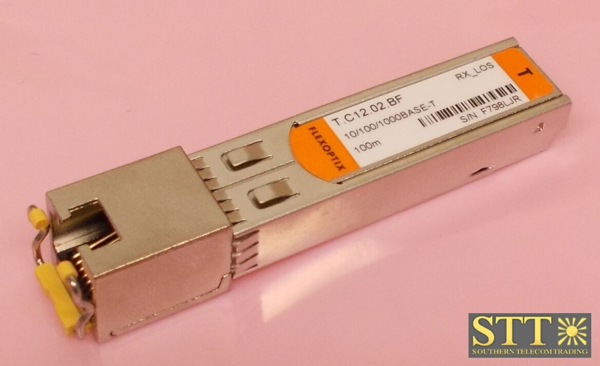 FlexOptix GBIC T.C12.02.AI – Ricetrasmettitore SFP 1000-Base-T RJ45, 100m (Ricondizionato) - Foto 6