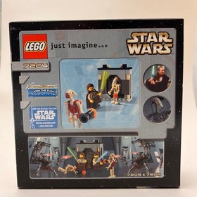 LEGO Star Wars 7204 Jedi Defense II Rare Set Sealed Collectible