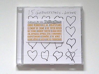 15 GEBURTSTAGS-LIEDER - Rolling Stone -CD
